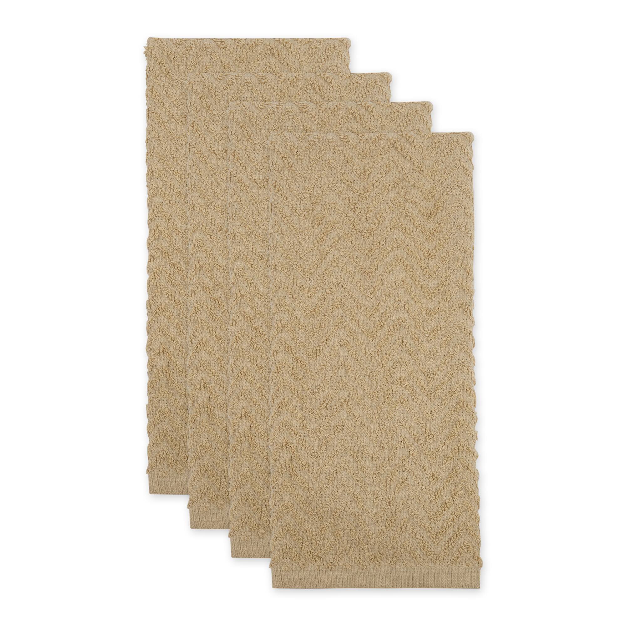 DII® Pebble Zigzag Dishtowel (Set of 4)